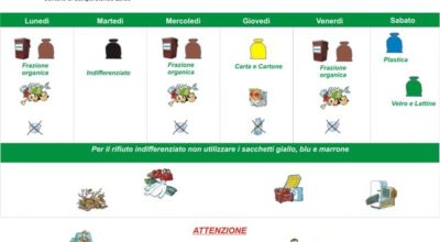 Calendario Raccolta Differenziata